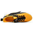 Tênis Spark Racer Unissex - Design Industrial Yellow com Suporte Lateral