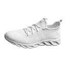 Tênis Galaxy Speed Unissex - Design Minimalista White com Malha Knit