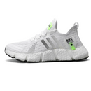 Tênis Volt Racer Unissex - Design Sporty Black com Faixas e Tag Neon