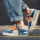 Tênis Glide Force Unissex - Design Deconstruído Bege com Cadarços Corda