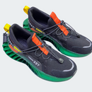 Tênis Comet Speed Unissex - Design Cyberpunk Neon com Solado Translúcido