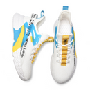 Tênis Spark Racer Unissex - Design Industrial Yellow com Suporte Lateral