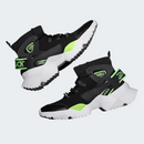 Tênis Nebula Tech Unissex - Design Hip-Hop High-Top com Detalhes Neon