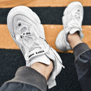 Tênis Aero Fleet Unissex - Design Chunky Triple White com Leveza Extrema