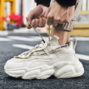 Tênis Aero Fleet Unissex - Design Chunky Triple White com Leveza Extrema