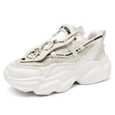 Tênis Aero Fleet Unissex - Design Chunky Triple White com Leveza Extrema
