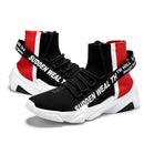 Tênis Jet Stream Unissex - Design High-Top Colorblock com Faixa Street